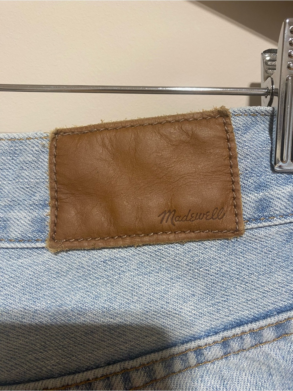 Madewell “The Perfect Vintage Jean” Light Wash 100% Cotton Size 25 - Picture 9 of 13